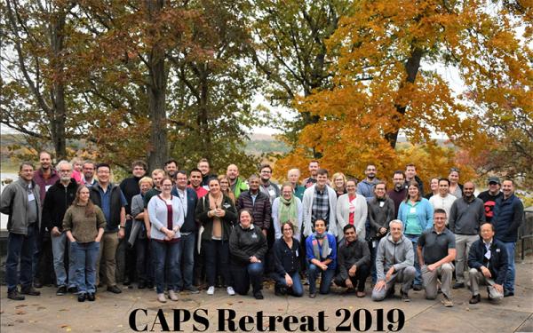 CAPS members at the 2019 retreat